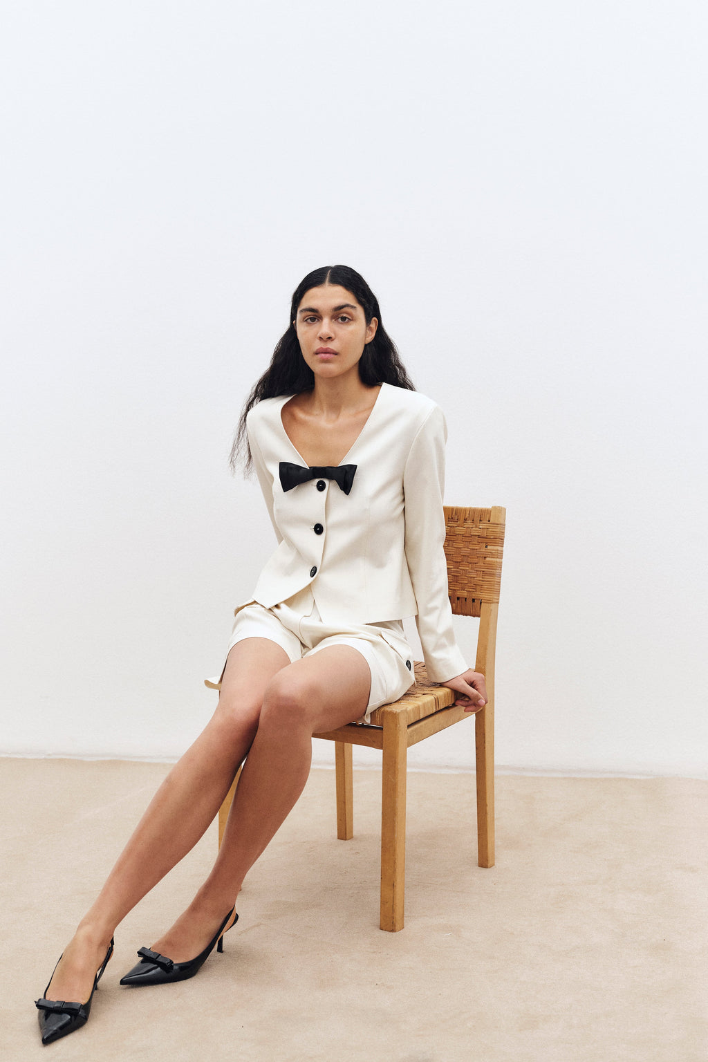 BEAU JACKET PEARLED IVORY