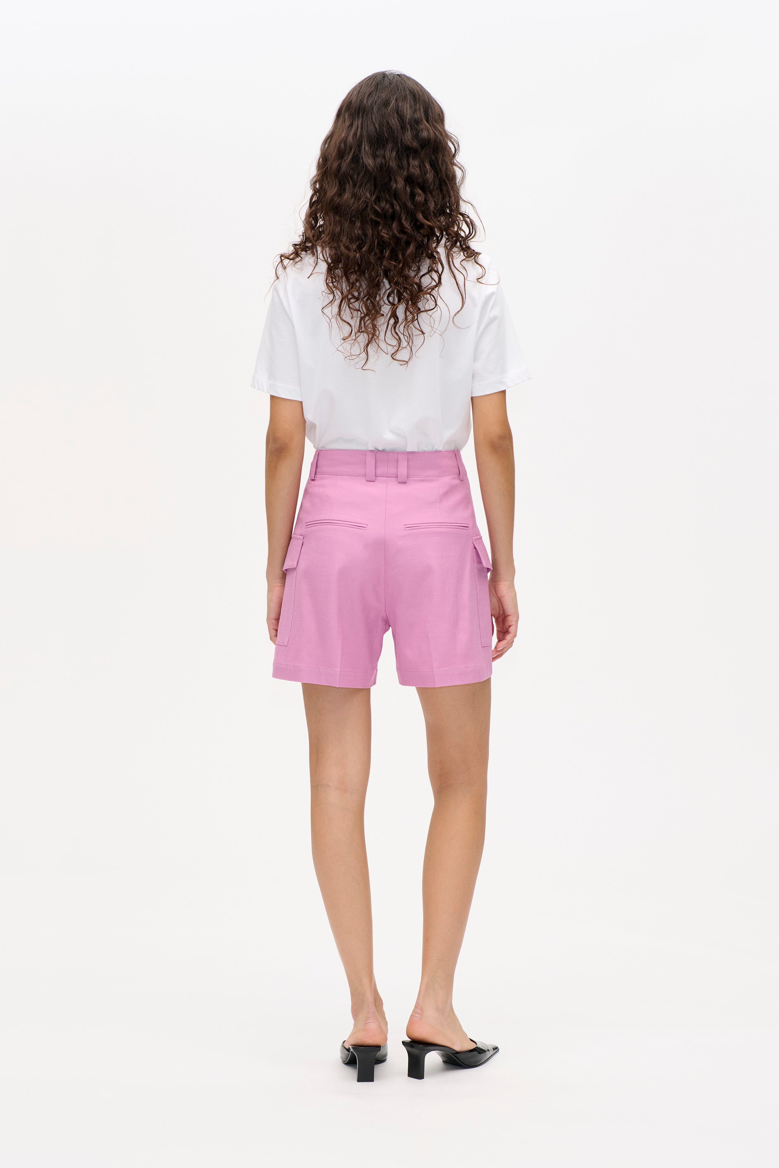 NIMRA SHORTS | Mauve Orchid