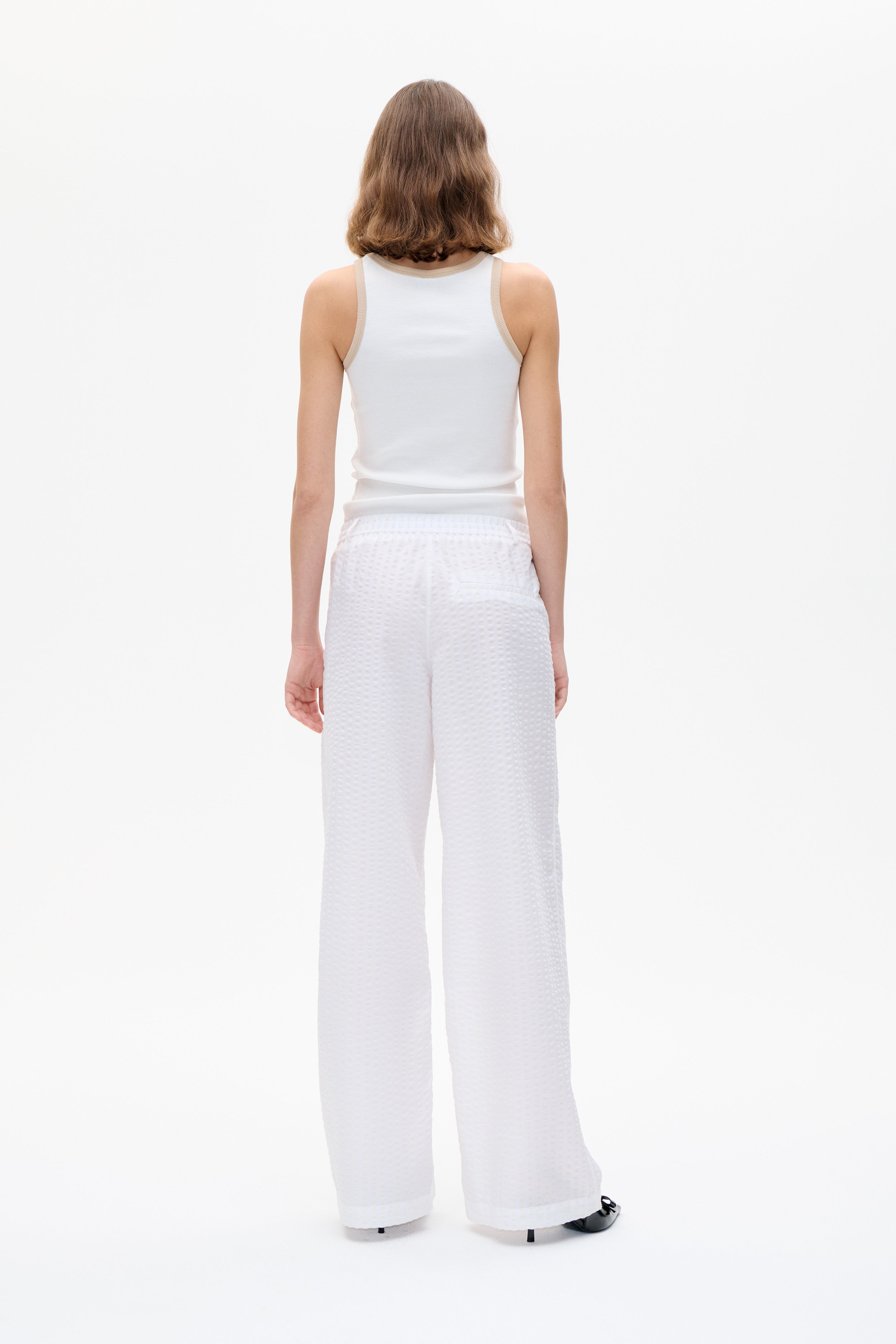 NIBAL TROUSERS | Egret