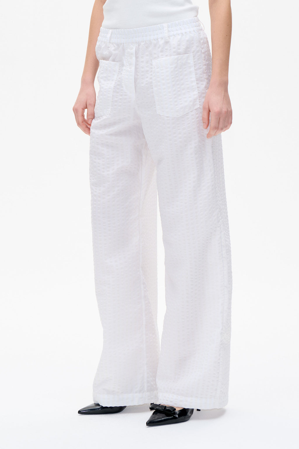 NIBAL TROUSERS | Egret