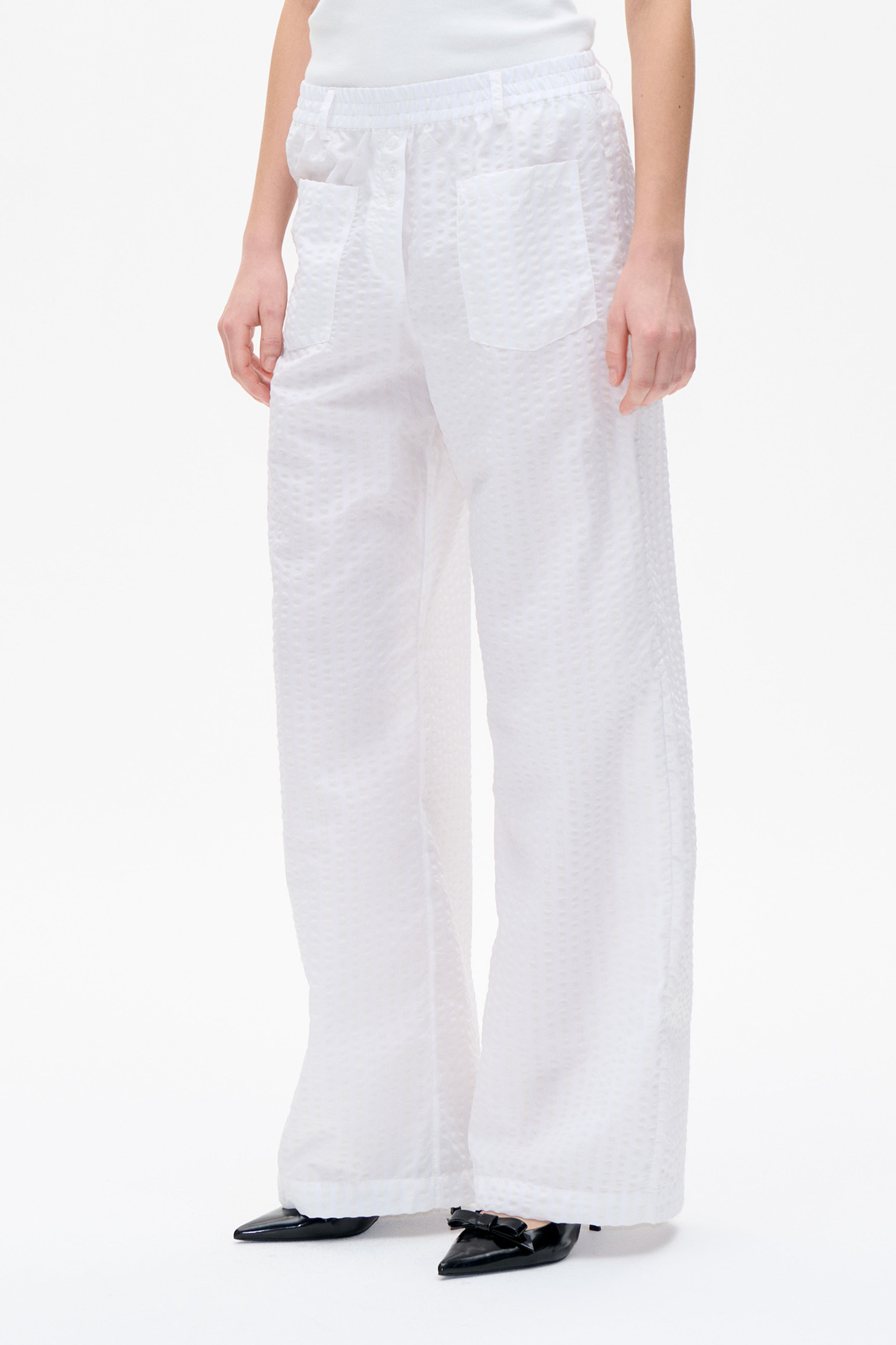 NIBAL TROUSERS | Egret