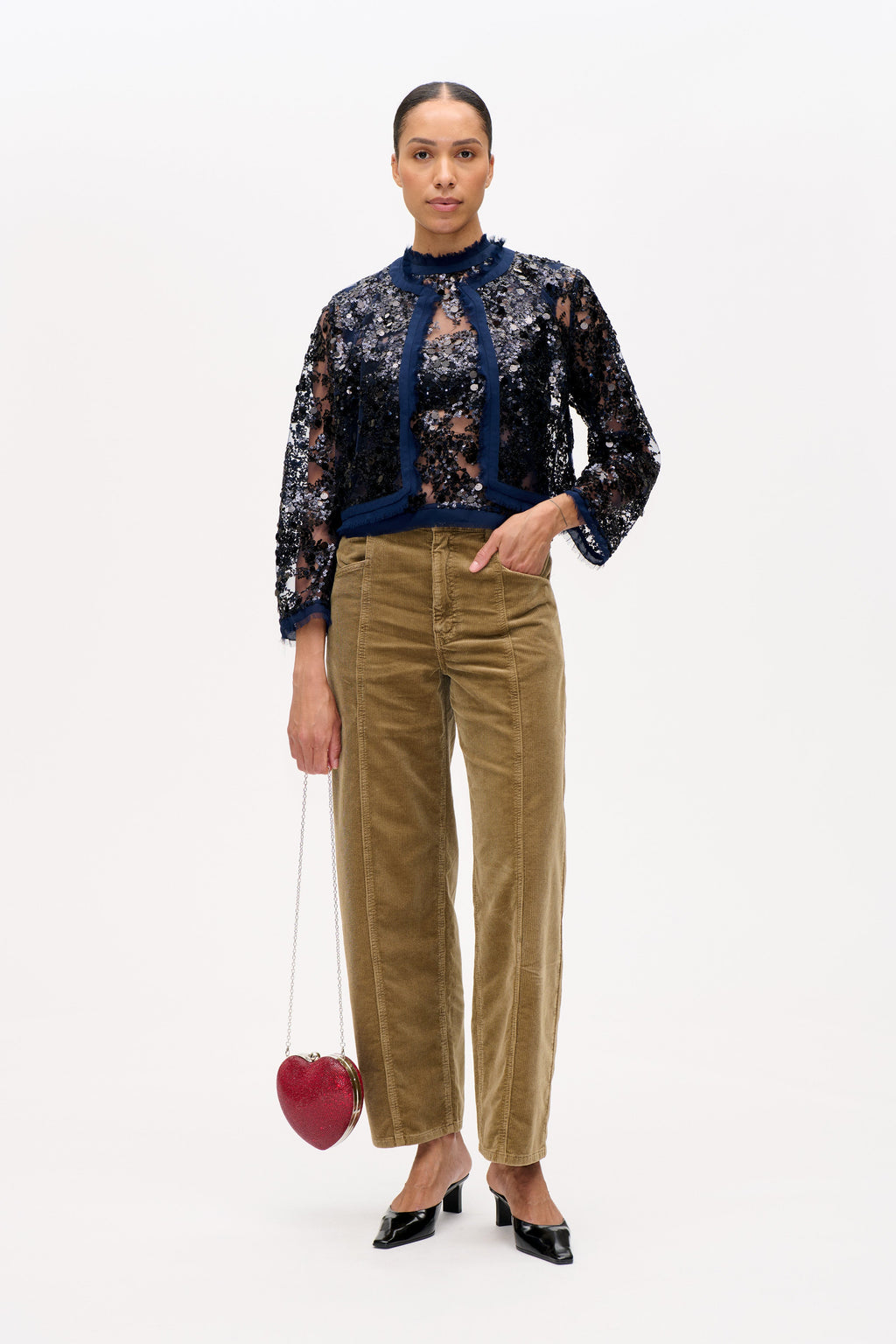 BETHINA JACKET | Baritone Blue